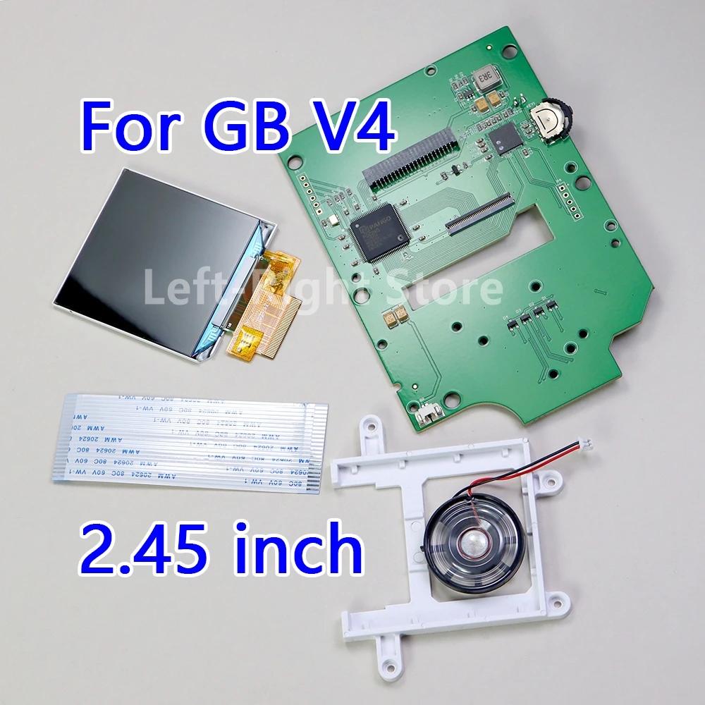 1 jeu d'écran IPS de 2.45 pouces avec pièces de câble ruban pour GB V4 DMG IPS Kits d'écran LCD supp