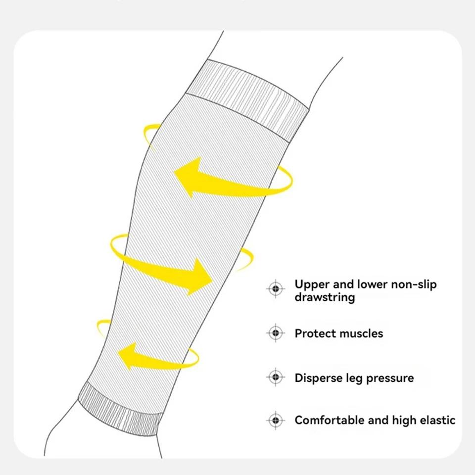 Loogdeel – chaussettes de Football professionnelles de haute qualité, manches de Compression respira