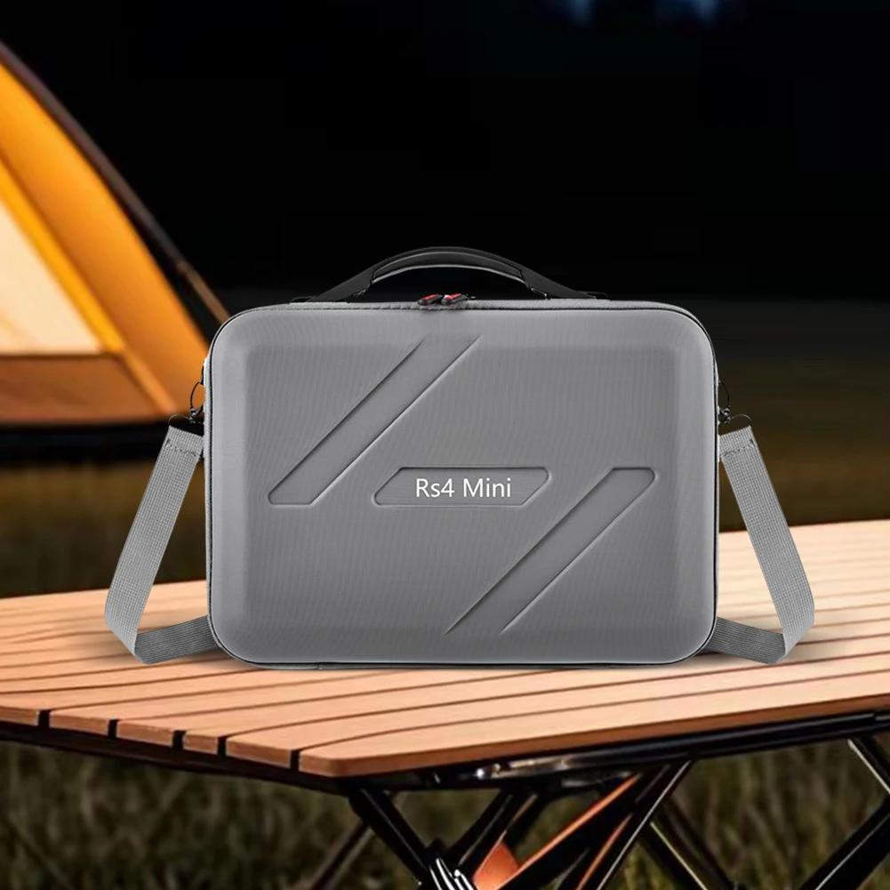 Pour DJI RS4 Mini étui de transport sac à bandoulière de voyage en polyuréthane antichoc sac à bando