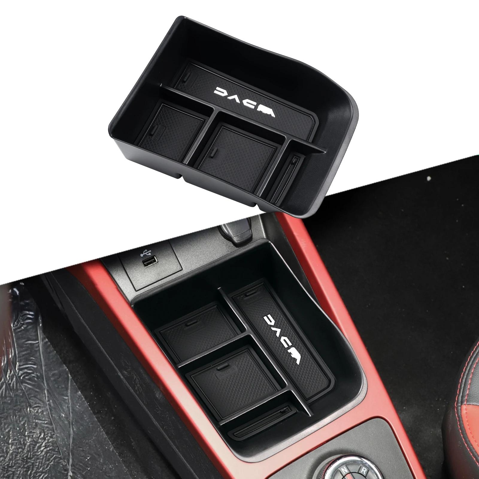 Boîte de rangement pour console centrale de voiture pour Dacia Spring pour Renault Kwid E-Tech 2021-
