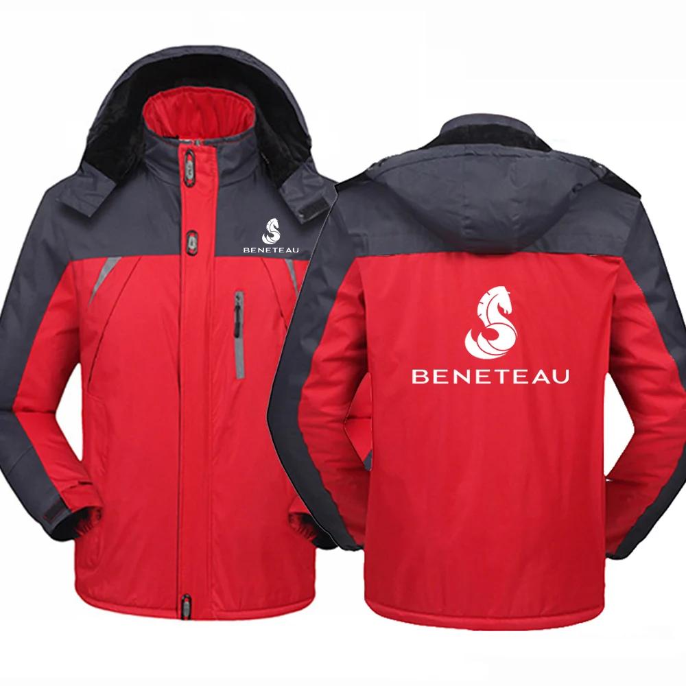 Beneteau-Manteau imprimé imperméable pour homme, Voilier, Yacht à voile, Coupe-vent optique, Vêtemen