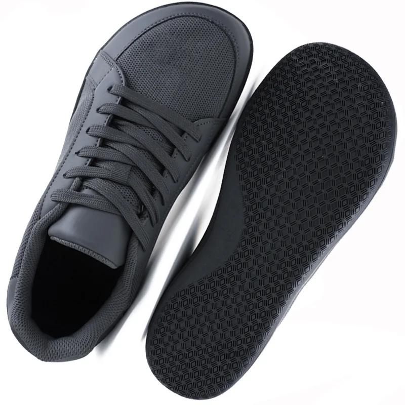Chaussures marche pieds nus homme large bout - Minimalistes, respirantes, zéro drop, confort naturel