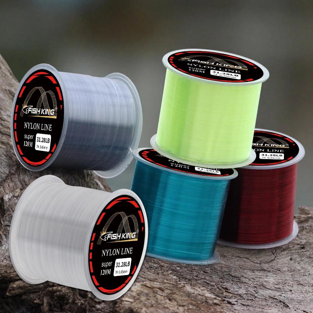NGB 120M ligne de pêche Monofilament Super forte japon 0.14-0.60MM 4.13-34.32LB ligne en Nylon acces