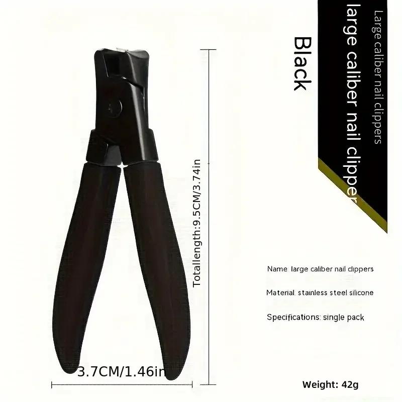 Ensemble de ciseaux professionnels pour ongles des pieds - Ouverture extra large, facile à recortar,