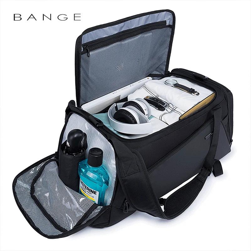 Bange-Sac de sport pour homme, valise, sac à dos, grande capacité, étanche, anti-tache, sac de sport