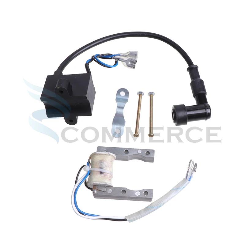 Stator magnéto ville bobine CDI, pour moteur 49cc 60cc 66cc 80cc, accessoires de vélo 2 temps