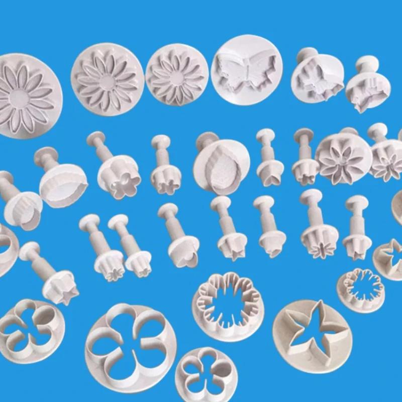 33 pièces/ensemble plongeur Fondant Cutter outils à gâteaux moules à biscuits moule à biscuits brico