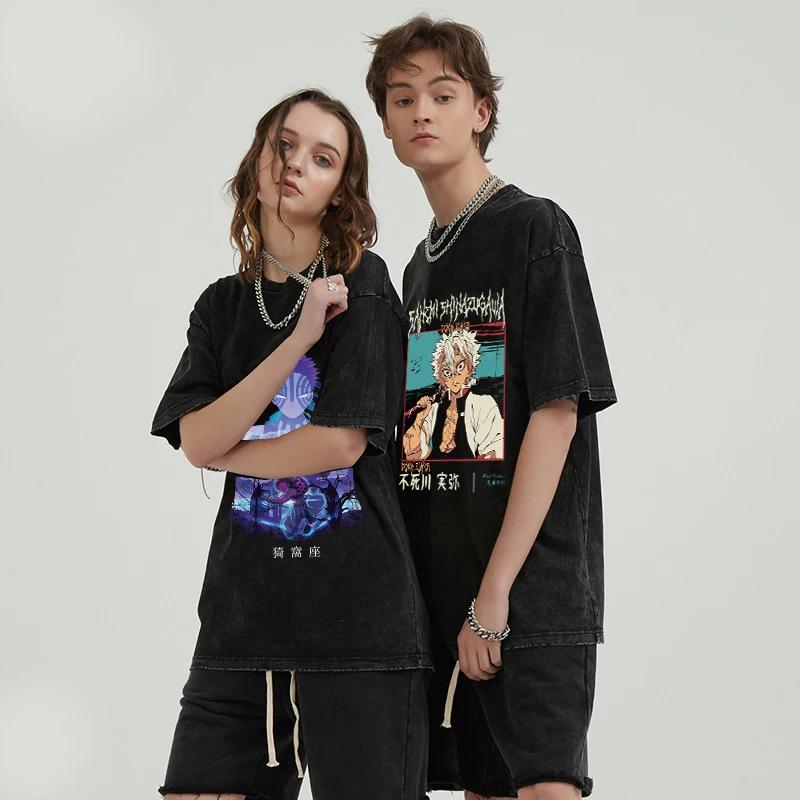Graphique décontracté surdimensionné coton t-shirts pour hommes femmes entraînement Fitness T-Shirt