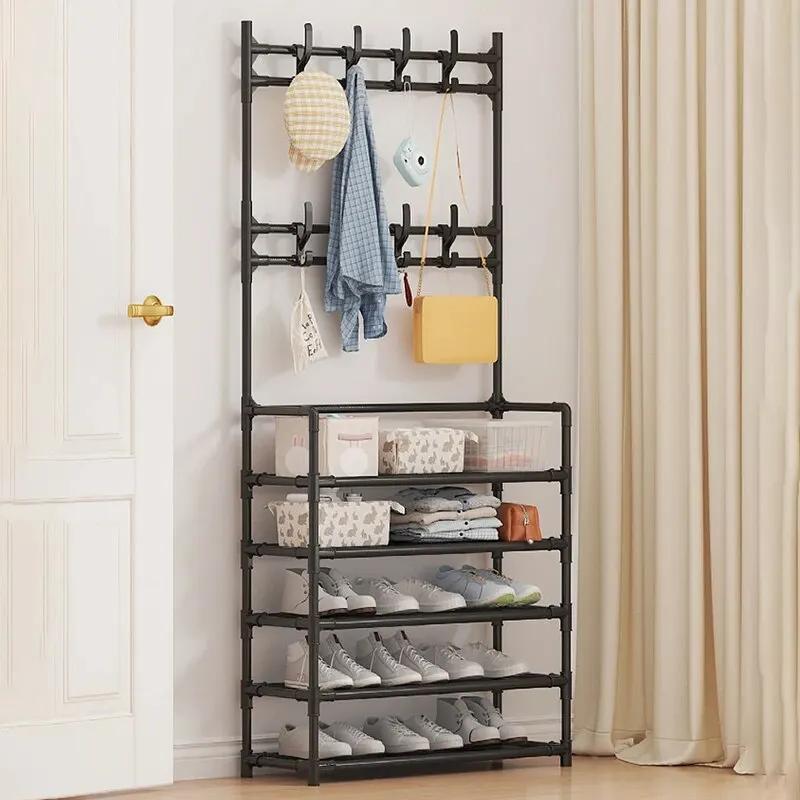 Étagère à chaussures à cinq couches, étagère à chaussures Simple, support de rangement intégré, étag