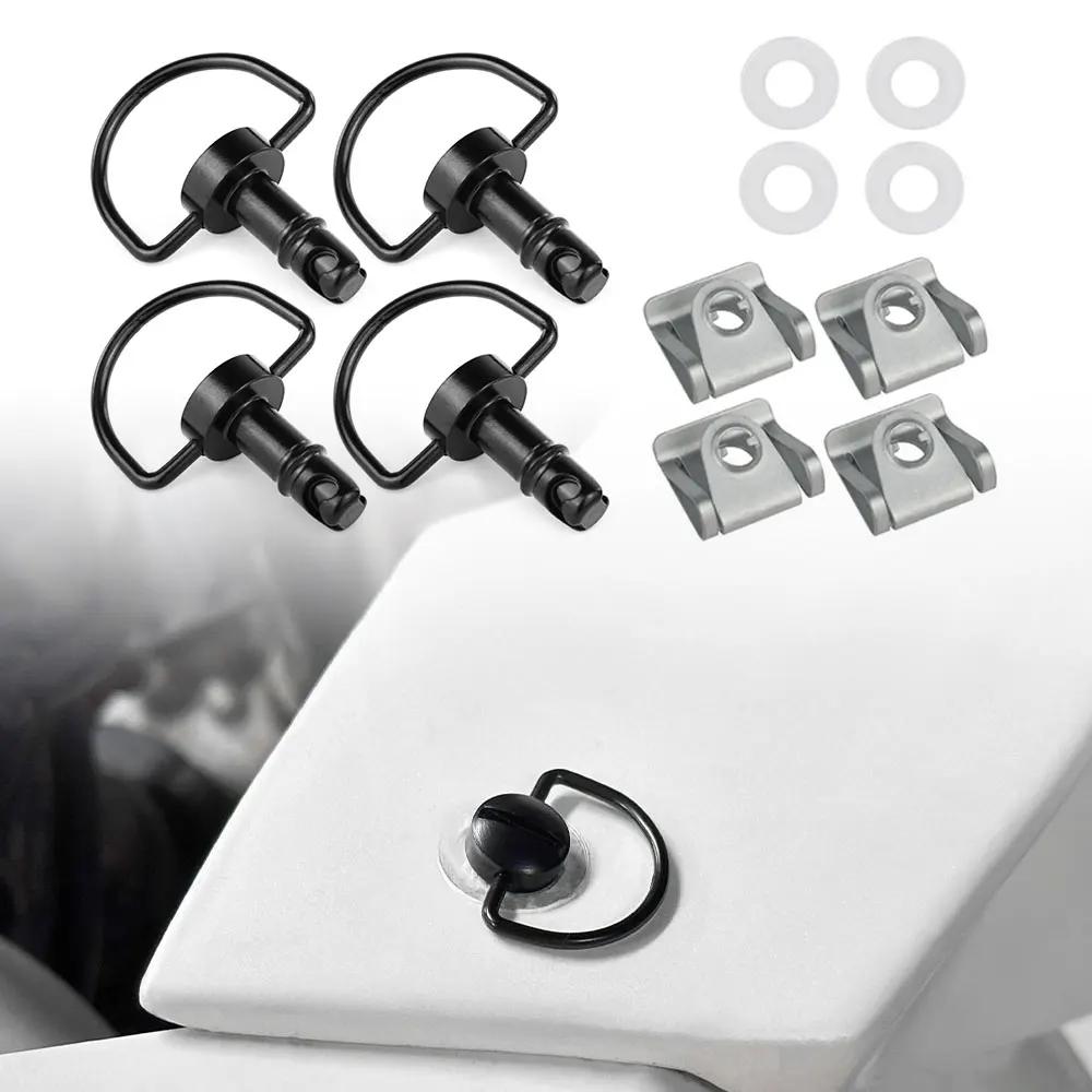 Pour DUCATI MV Agusta Aprilia Yamaha R1 R6 Honda 17mm attaches universelles à dégagement rapide D-RI