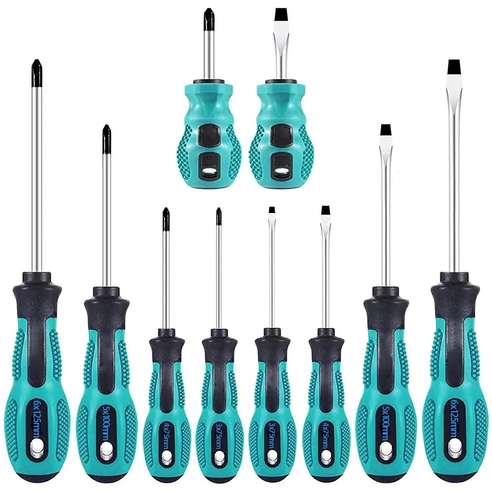 Ensemble d'outils de réparation-Kit de tournevis de précision magnétique avec Phillips et tête plate