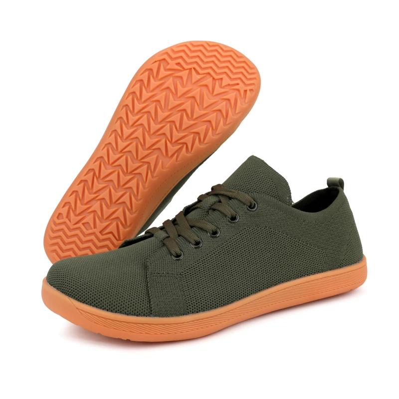 Chaussures pieds nus à bout large - Baskets minimalistes marche - Semelle zéro drop respirante