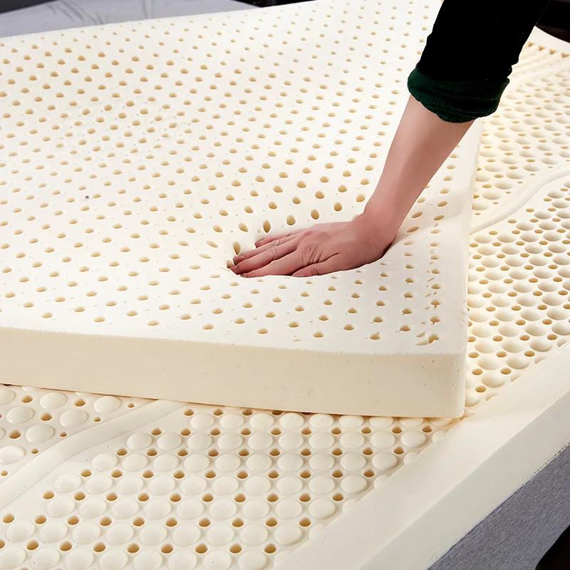 Matelas en latex 100% naturel importé de Thaïlande, caoutchouc pur, lit de 1.8m, 2.0m d'épaisseur, c