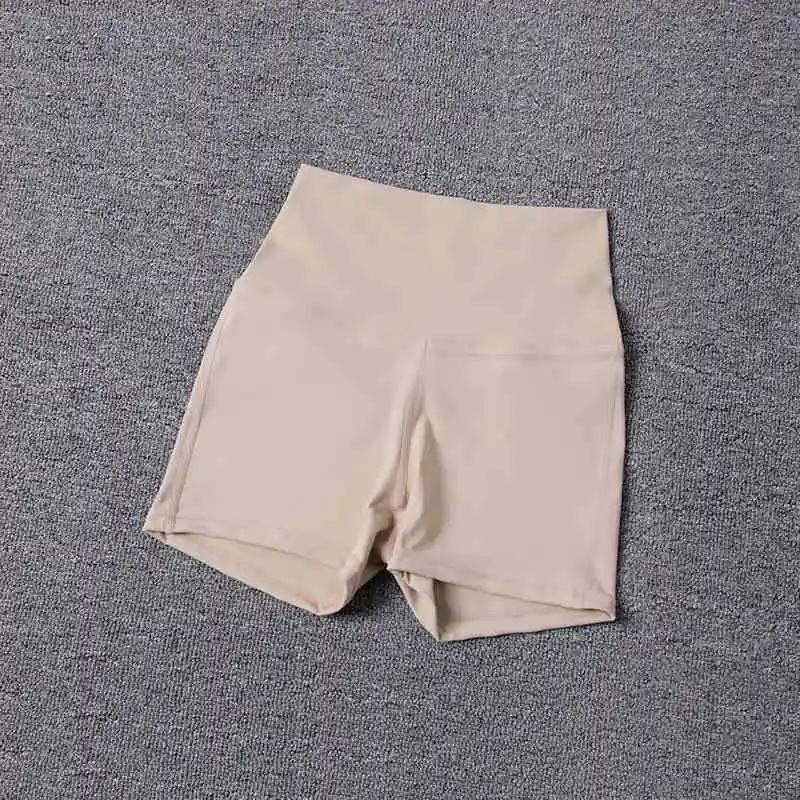 Short de sport d'été pour femmes, pantalon de yoga de levage à nouer croisé dans la taille au dos, l