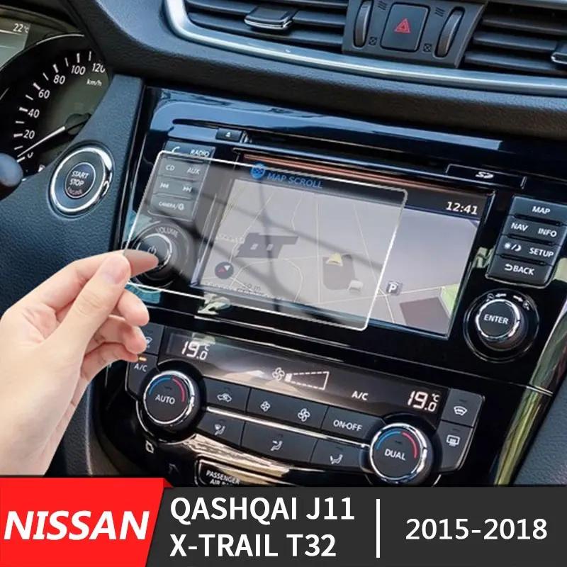 Protecteur d'écran pour Nissan Qashqai J11 x-trail T32 2015 – 2018, Film de protection d'écran en ve
