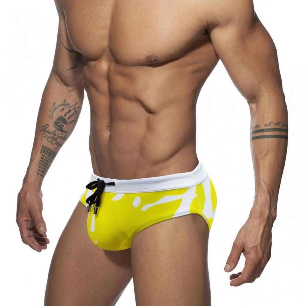 UXH marque hommes slip de bain pantalons de plage surf maillot de bain taille basse Sexy planche de