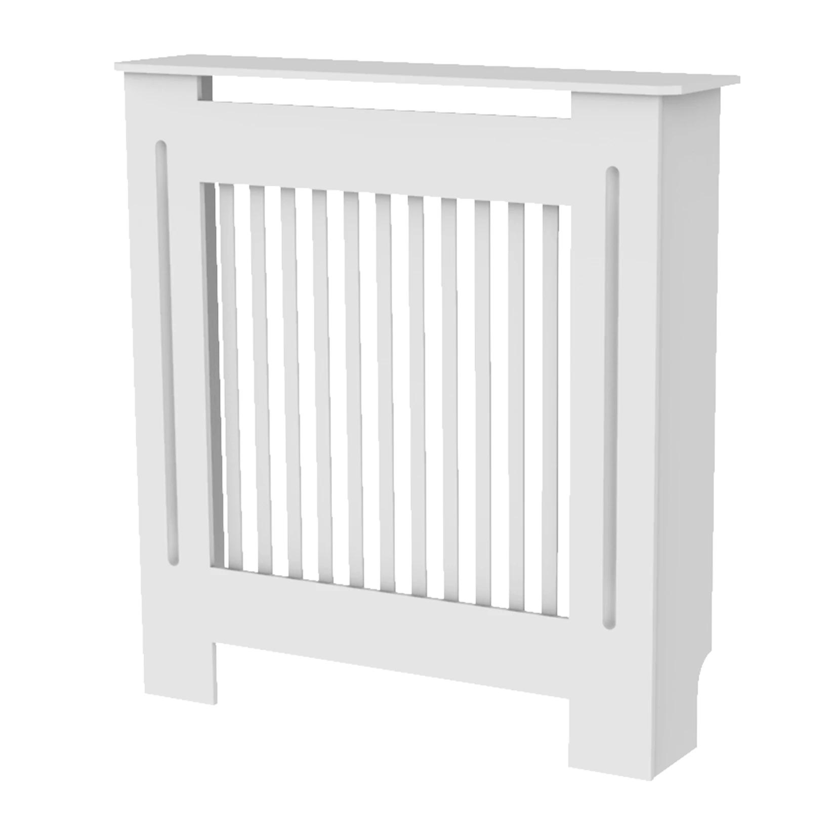 Couverture de calandre blanche pour armoire murale en bois, style moderne, tailles S/M/L/XL