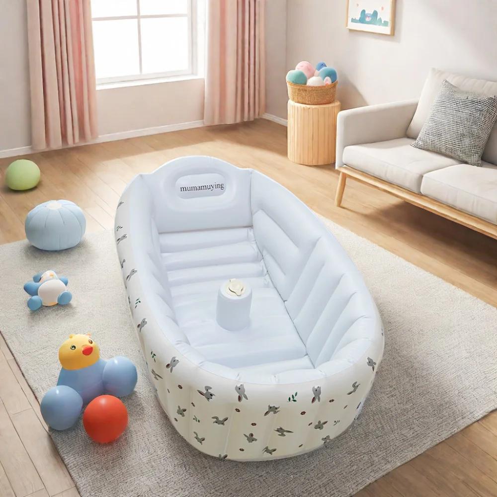 Baignoire gonflable extérieure portable pour enfants, baignoire pour bébé animal, piscine pour nouve