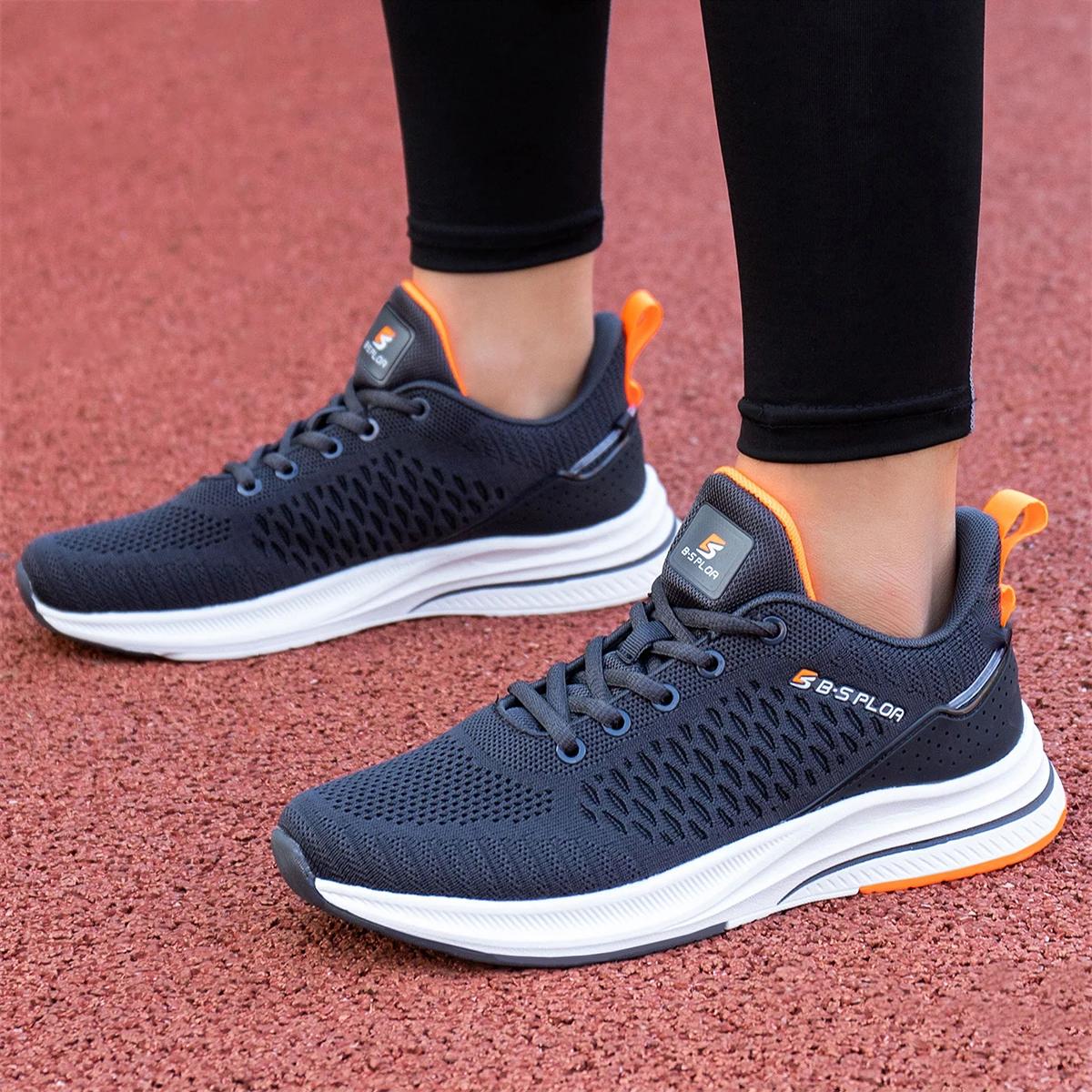 Chaussures de course légères Baasploa homme 2023 - Baskets maille tennis sport outdoor décontractées