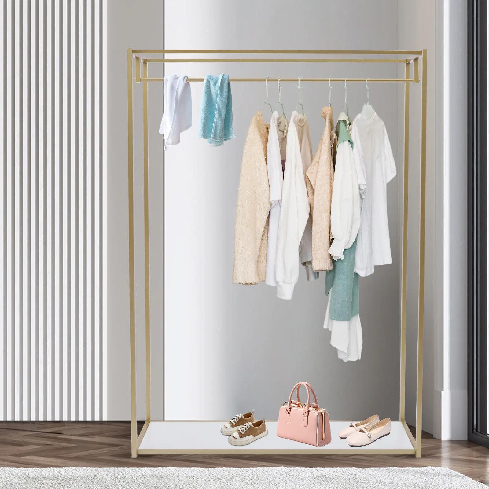 RapDuty-Cintre pour vêtements dorés T1, support de rangement pour chaussures