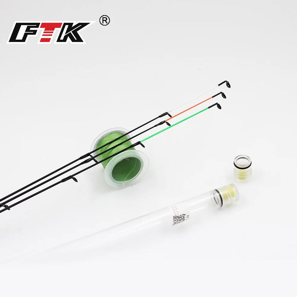 FTK Fiber Glass Top Tip M/L/H 50-120g Feeder carp rod Top Tip Accessoires de pêche Matériel de pêche