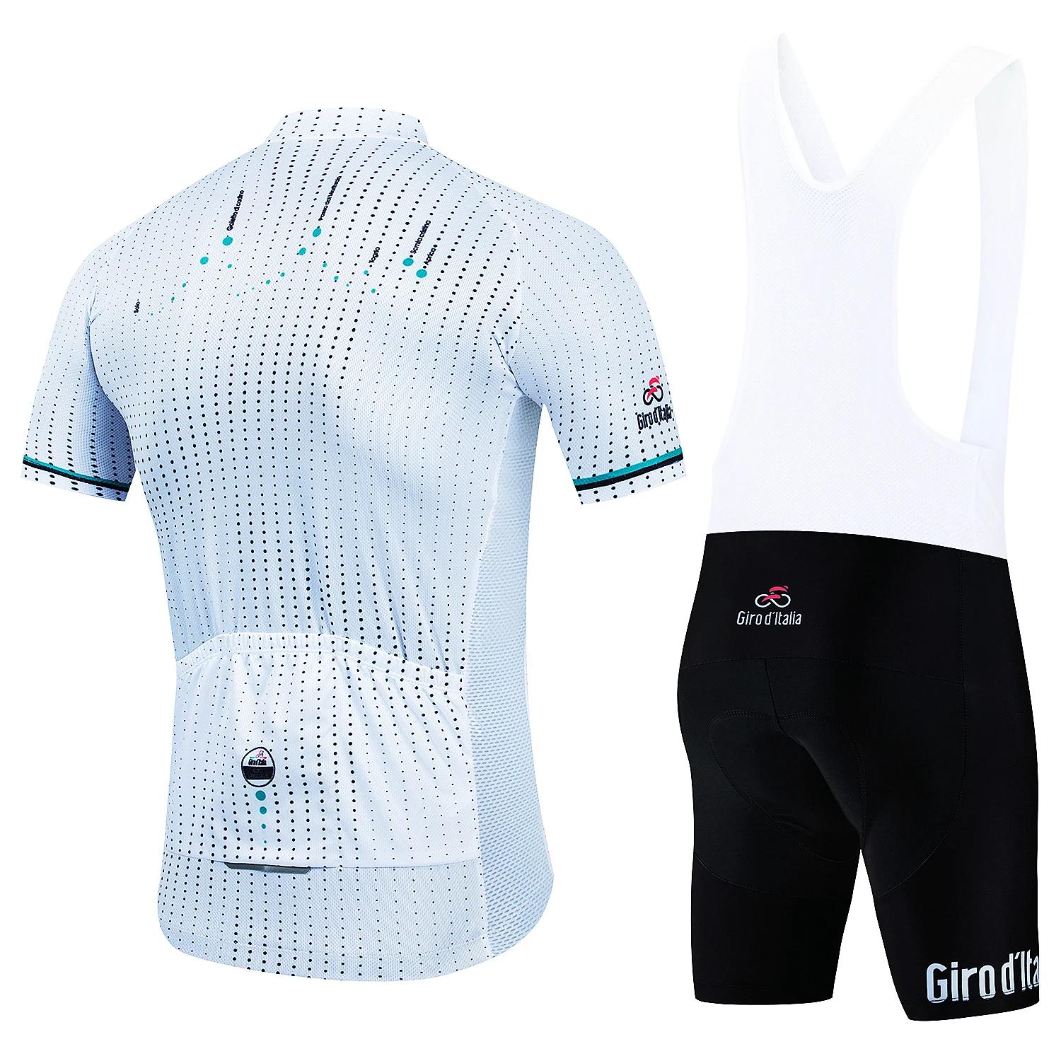 Tour De Giro D'ITALIA maillot de cyclisme ensemble à manches courtes pour hommes Anti-UV vélo cyclis