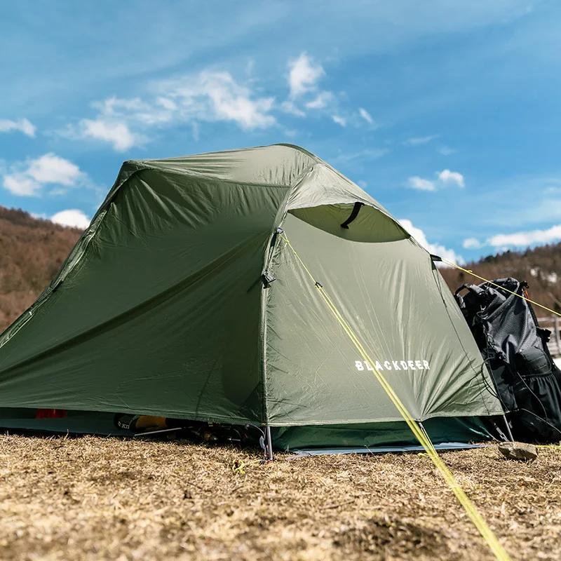 Tente BLACKDEER Warbler 1P Archeos - Tente silicone ultra-légère pour randonnée trekking solo