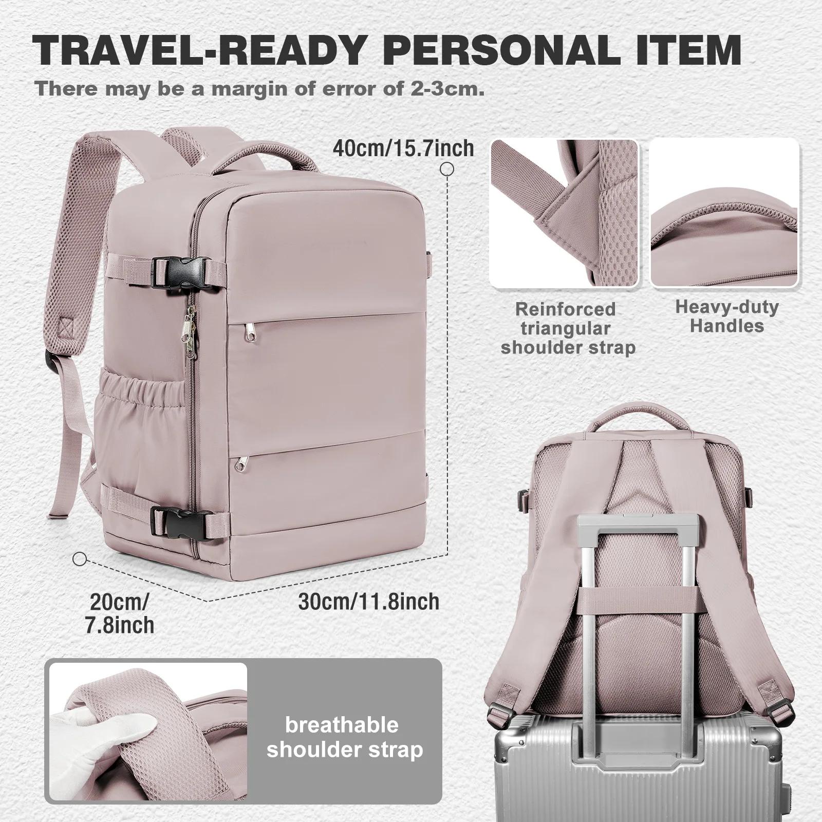 Sac à dos de voyage Ryanair 40x30x20, sac à dos sous vide, sac de cabine WizAir pour les déplacement
