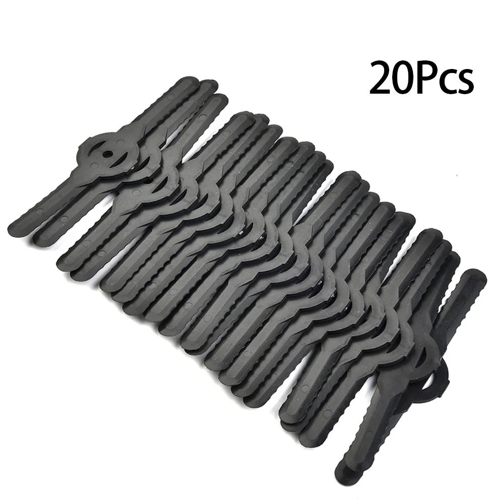 Lames de coupe en plastique pour coupe gazon électrique sans fil, outil de coupe-herbe, outil de jar