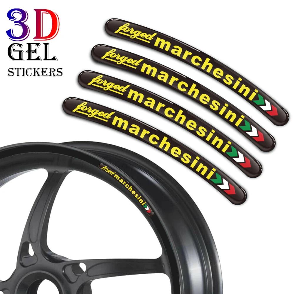 Autocollants de bande de jante de moyeu de roue de moto, coulée de gel 3D, décor d'accessoires, roue