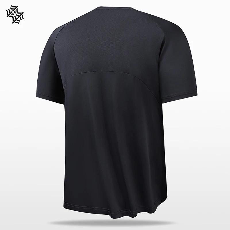 SBWL-T-shirt de sport à séchage rapide pour hommes, chemise de protection respirante, randonnée en p