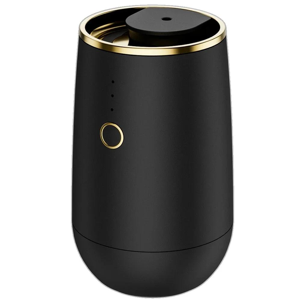 Diffuseur d'arômes rechargeable par USB, désodorisant pour voiture, 9 lumières colorées, diffuseur d