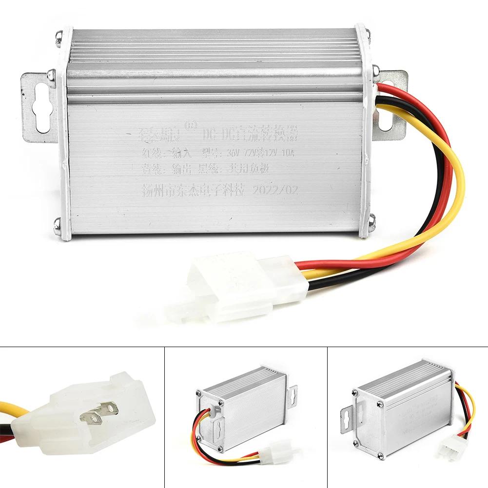Adaptateur de convertisseur électrique cc 36V-72V à 12V/10A, transformateur pour moto électrique, co