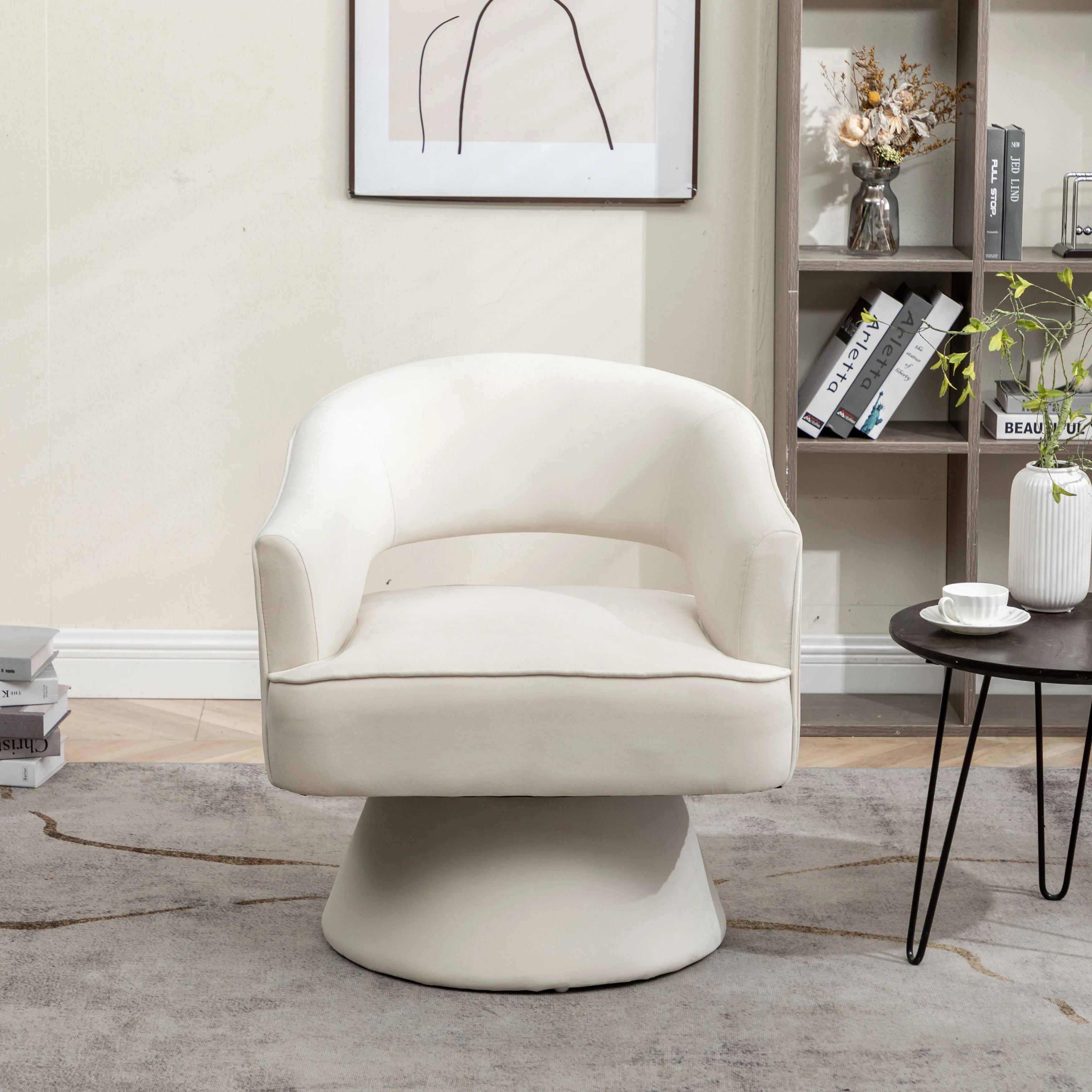 SEYNER-Ensemble de 2 fauteuils à bras en velours Mo.com.br