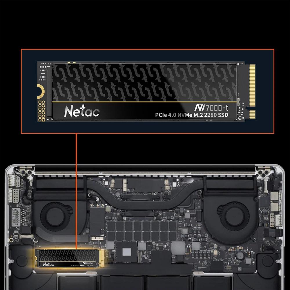 Netac-Disque SSD interne pour ordinateur portable, SSD M2 NVMe, 1 To, 2 To, 4 To, 512 Go, NVMe M.2 2