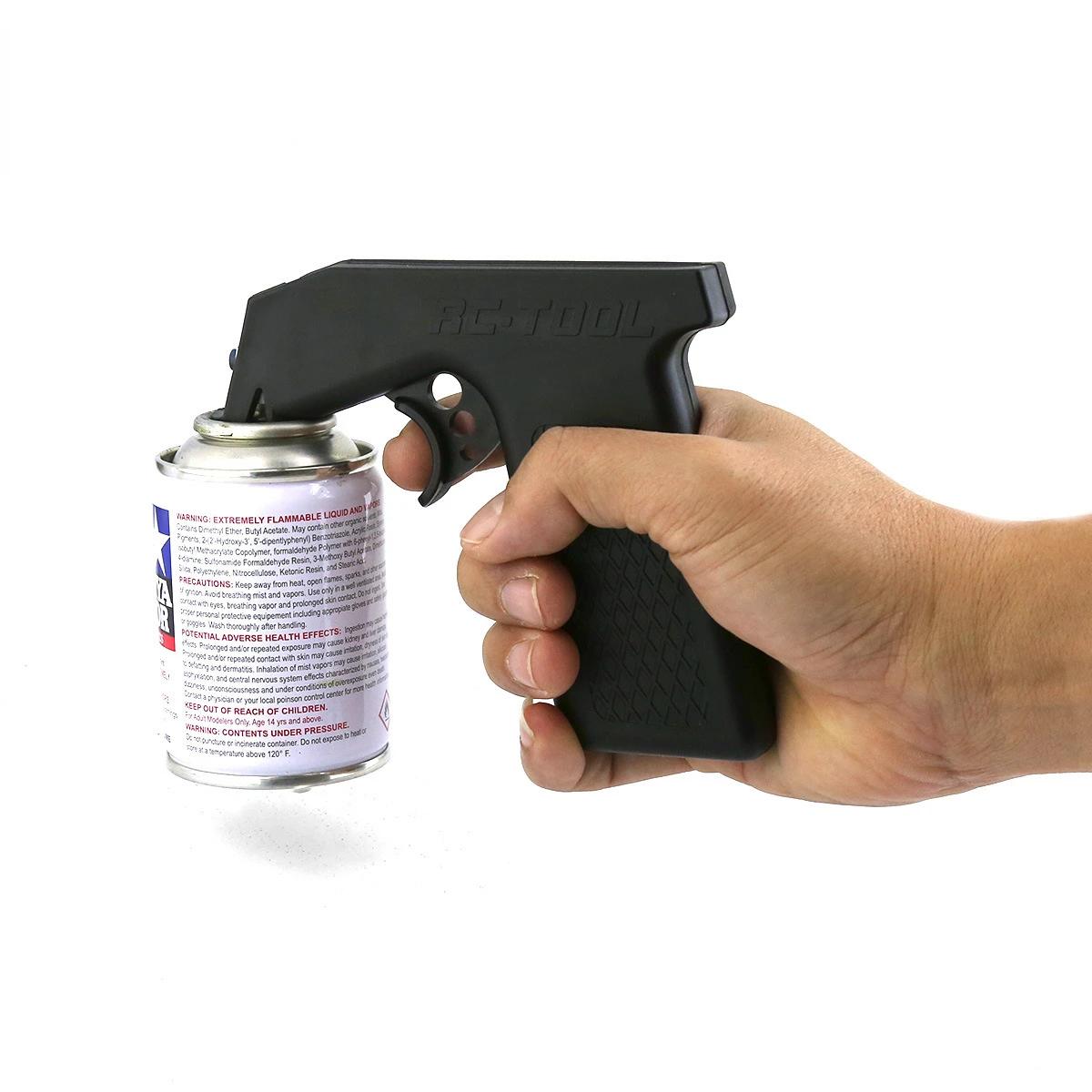 Tamiya – adaptateur de bouteille de pulvérisation de peinture, poignée de pulvérisation d'aérosol, d