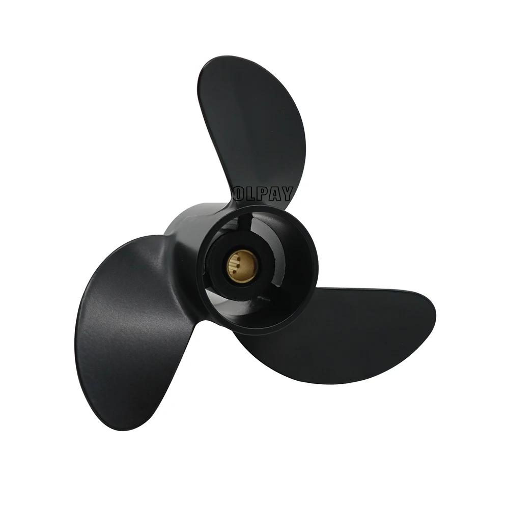 Hélice hors-bord en alliage d'aluminium 7.8x7, pour Tohatsu Mercury 4/5/6HP, hélice de bateau