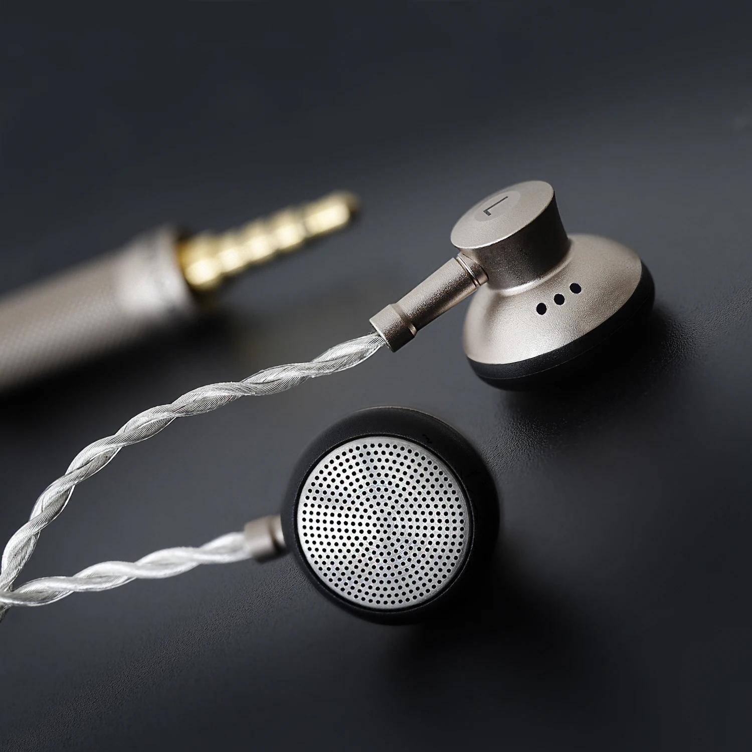 Écouteurs filaires intra-auriculaires SIVGA M200 Hi-Fi, son clair et large scène sonore, prise jack