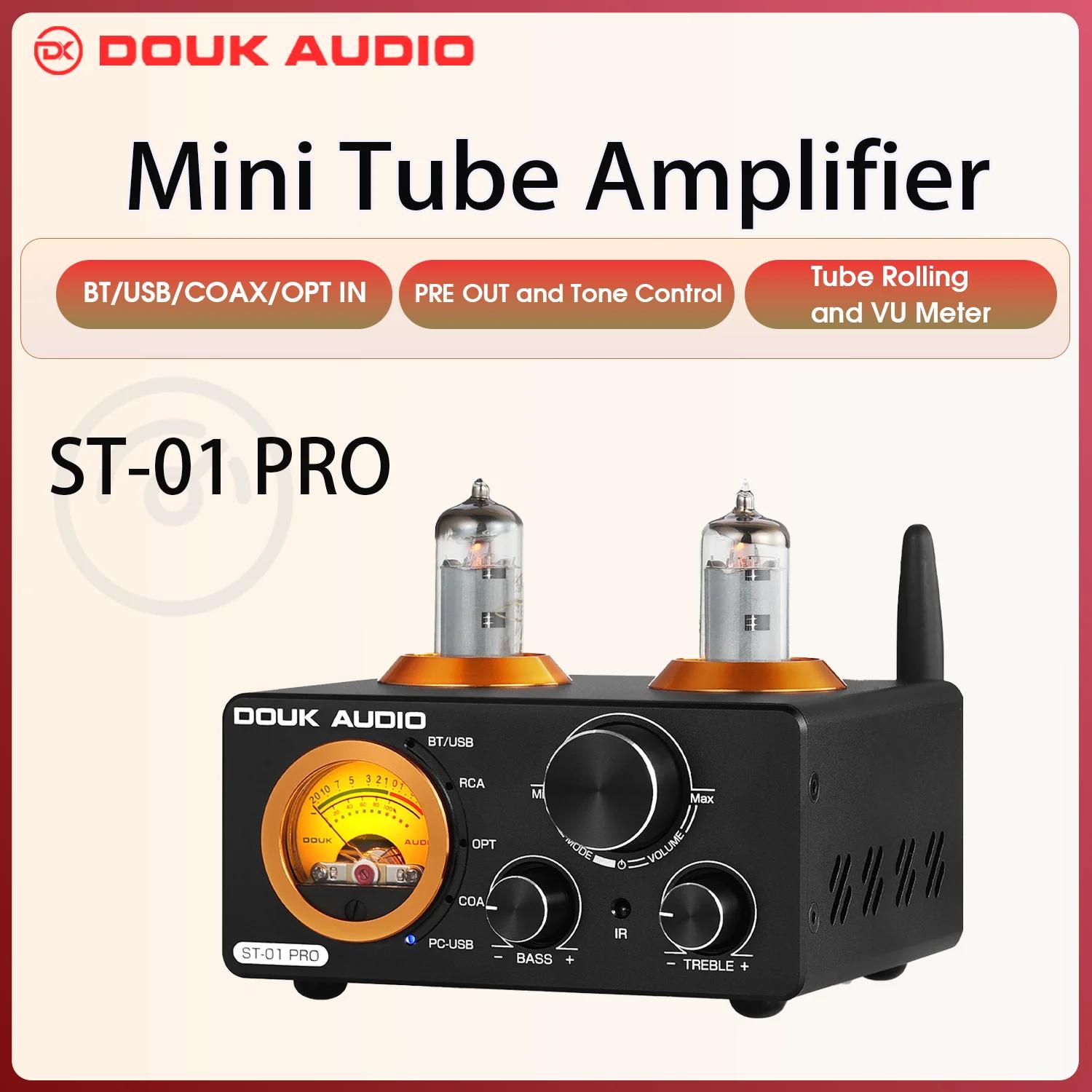 Douk Audio HiFi Bluetooth 5.0 amplificateur à Tube sous vide USB DAC récepteur stéréo COAX/OPT ampli