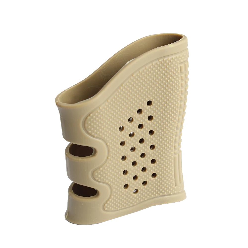 Gant antidérapant pour pistolet tactique, poignée en caoutchouc, pour Glock 17 19 20 21 22 23 31 32,