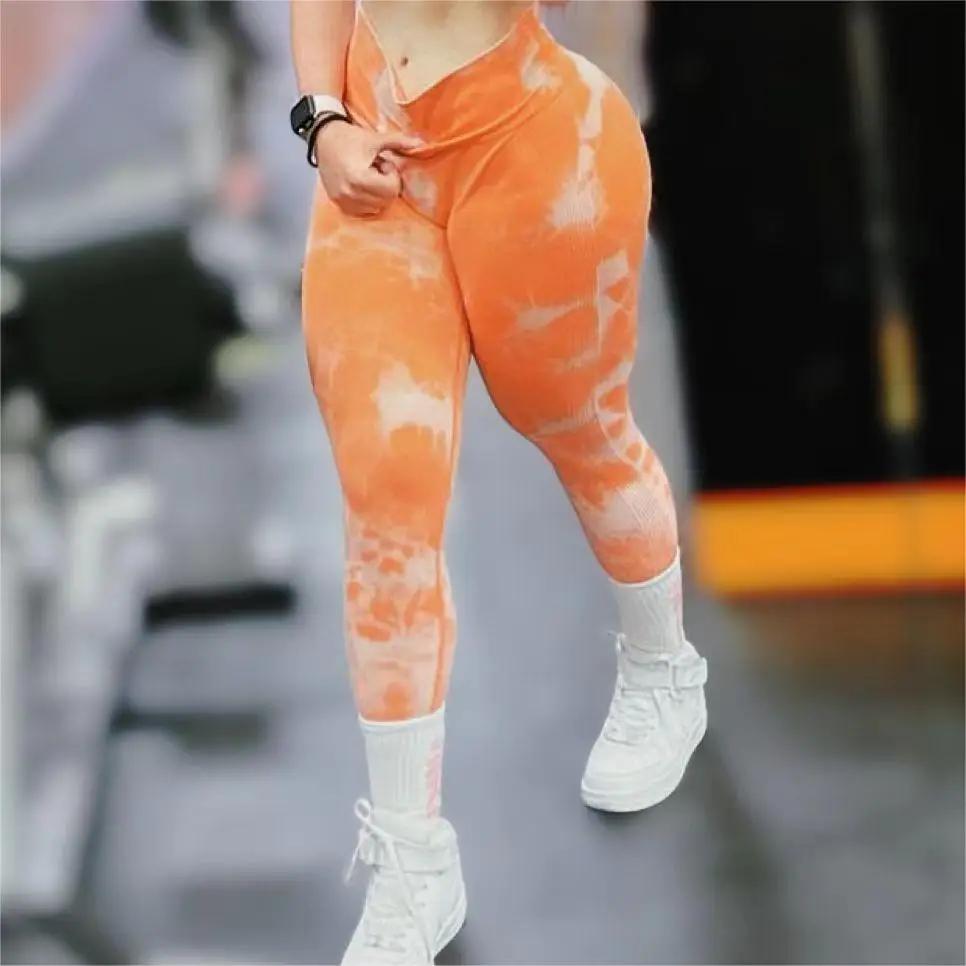 Leggings de Yoga Fitness Femme Taille Haute - Élastique Épais pour Entraînement Athlétique et Gymnastique