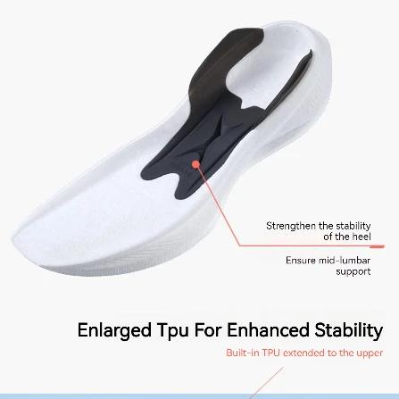 Xtep 2000KM 2.0 chaussures de course femmes été Absorption des chocs professionnel TPU baskets 87621