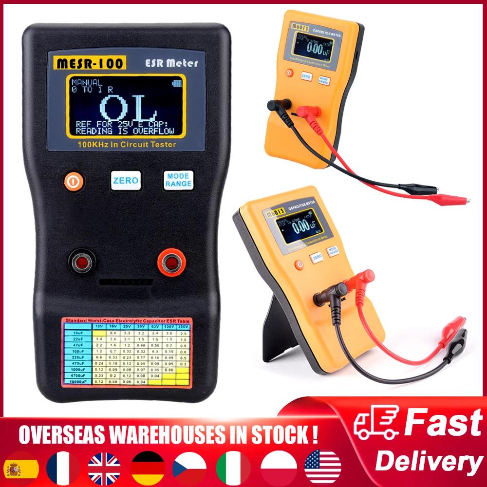 MESR-100/M6013 ESR capacité Ohm mètre professionnel capacité résistance condensateur Circuit disposi