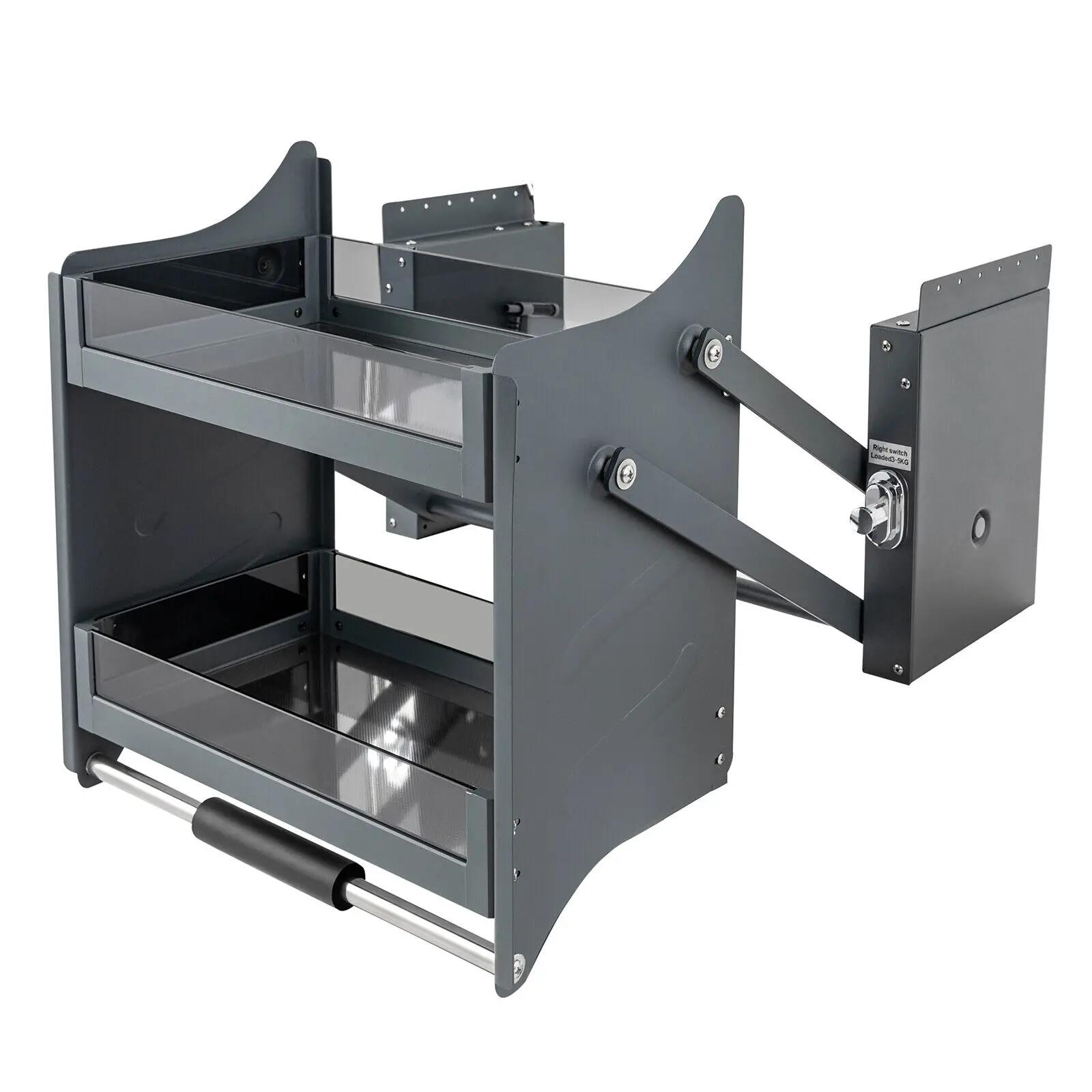 Étagère marketà nervures pour armoire, 2 niveaux