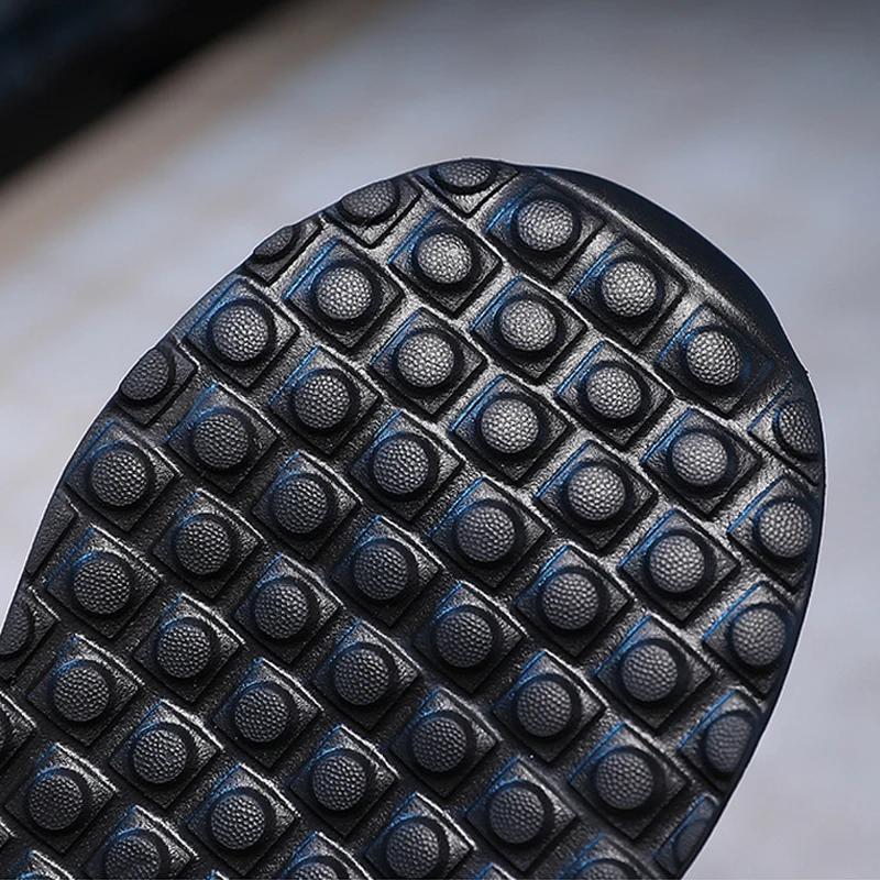 Baskets en cuir légères et antidérapantes pour enfants, chaussures décontractées pour garçons et étu