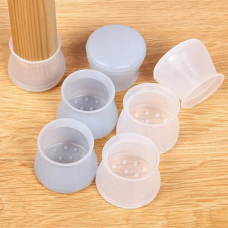 Juste de protection des pieds de meubles en PVC, coussretours de pieds de table, protecteur de sol p