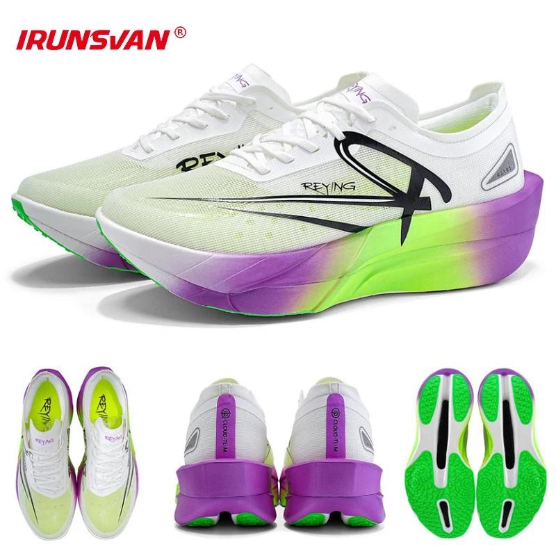 IRUNSVAN – chaussures de course professionnelles pour hommes et femmes, plaque entièrement en carbon