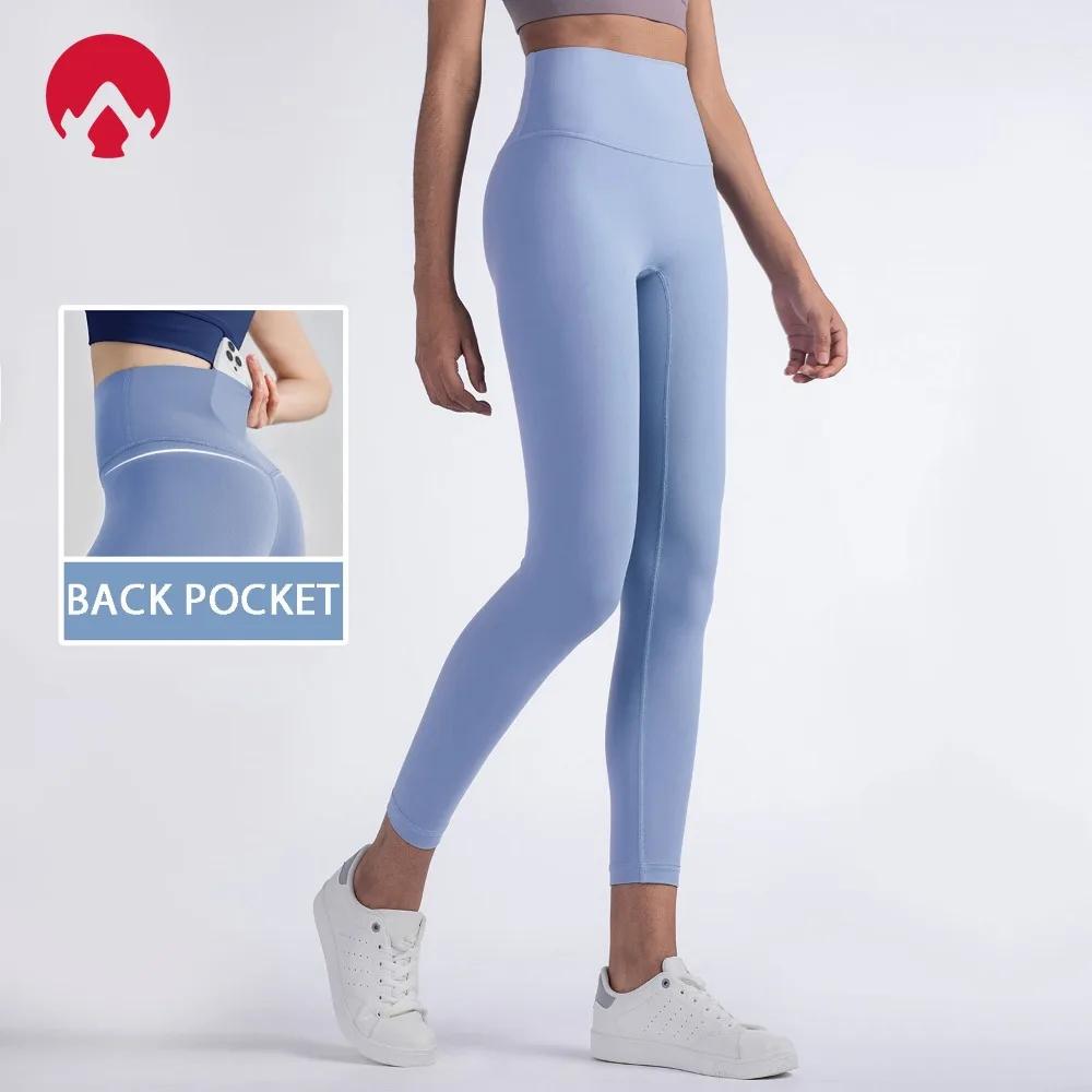 Leggings de Yoga pour Fitness Legging Sport Femme poche arrière pantalon Femme beurre doux taille ha
