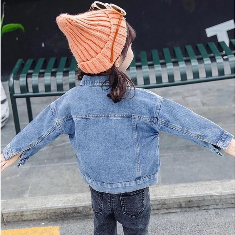 Bébé filles Denim veste printemps automne enfants Jean manteau pour filles douce petite princesse vê