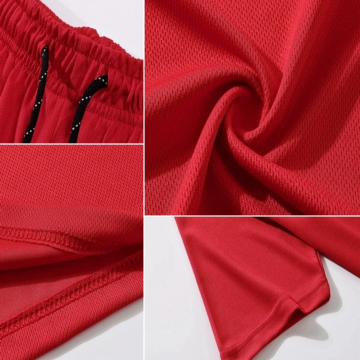 Ensemble deux pièces pour hommes, T-shirt et pantalon à col rond doux et respirant avec lettres impr